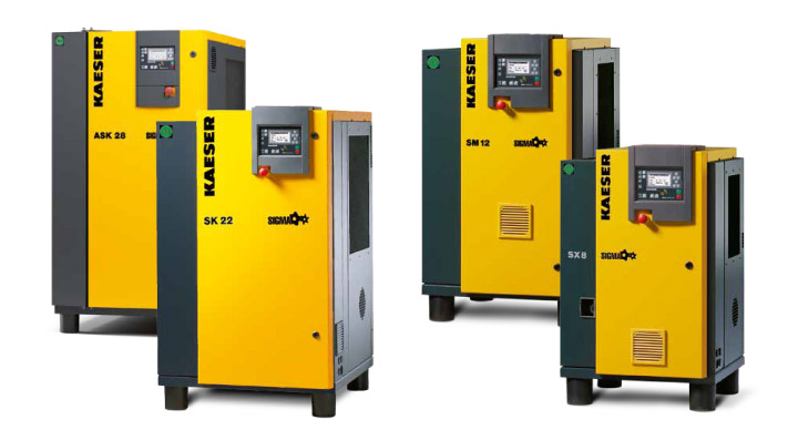 KAESER SX ASK rotary screw compressors from Glaston Compressor Services