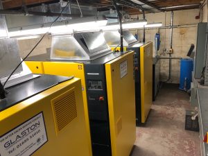 Air compressor installation services